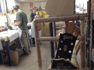 290 - The Adarna getting a tour at the Gibson Acoustic Factory in Bozeman, MT