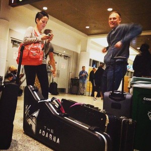 074 - A wee jig before the flight at SeaTac - heading to the East Coast