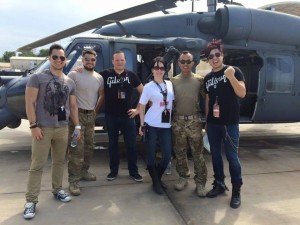 013 - Getting to meet the flight Line.Party! - Djibouti