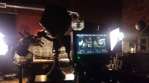 Avast filming on Set