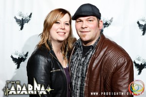 Jennie and Caleb at The Adarna's CD Release Show 2012