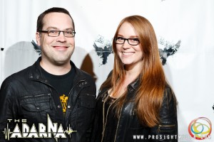 Jennie and Caleb at The Adarna's CD Release Show 2012