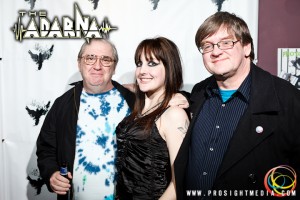 Mike, Ted, and Andreka at The Adarna's CD Release Show 2012