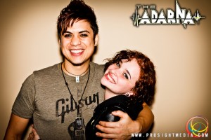 Lindsay and William at The Adarna's CD Release Show 2012