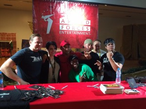 033 - Meet and greet after the show on Christmas Day in Djibouti, Africa