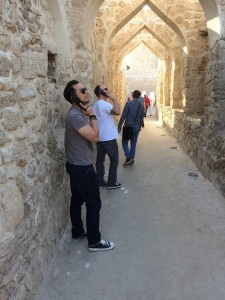 367 - Getting a tour on Bahrain Fort