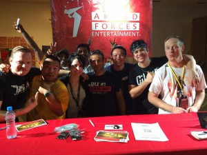 042- Meet and greet after the show in Djibouti, Africa