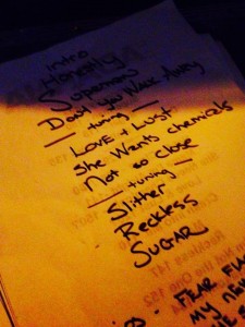 007 - The Adarna setlist