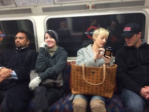 486 - Riding the tube in London