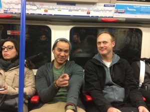 488 - Riding the tube in London