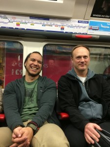 489 - Riding the tube in London