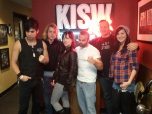 002 - The Adarna with Andy & Stacy at KISW studios