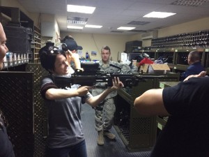 074 - We're not gun people but who turns down a chance to check out the armory?