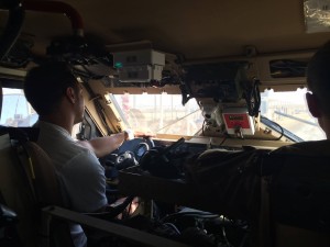 095 - Josh DRIVING the EOD M-ATV! How awesome is that!!?!?!?!