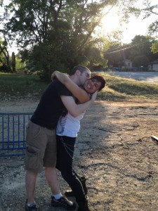 042 - William and Greg outside of Austin TX