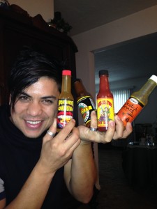 139 - Soooo many hot sauces.  Rochester NY