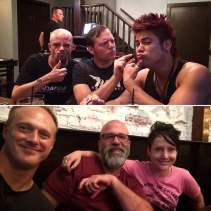 075 - Grabbing dinner with our buddy Craig McCallister