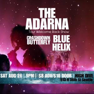 201 - The Adarna Welcome Back Show at High Dive guests - Blue Helix-Crashdown Butterfly